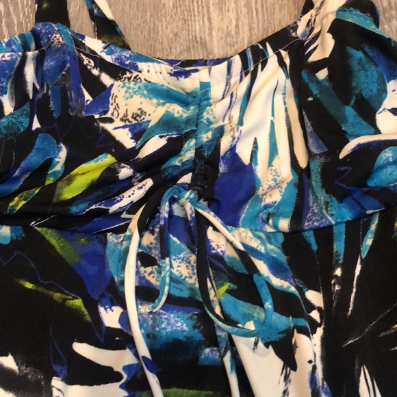 Tropical Long Dress Sz. 6 - Picture 10 of 15